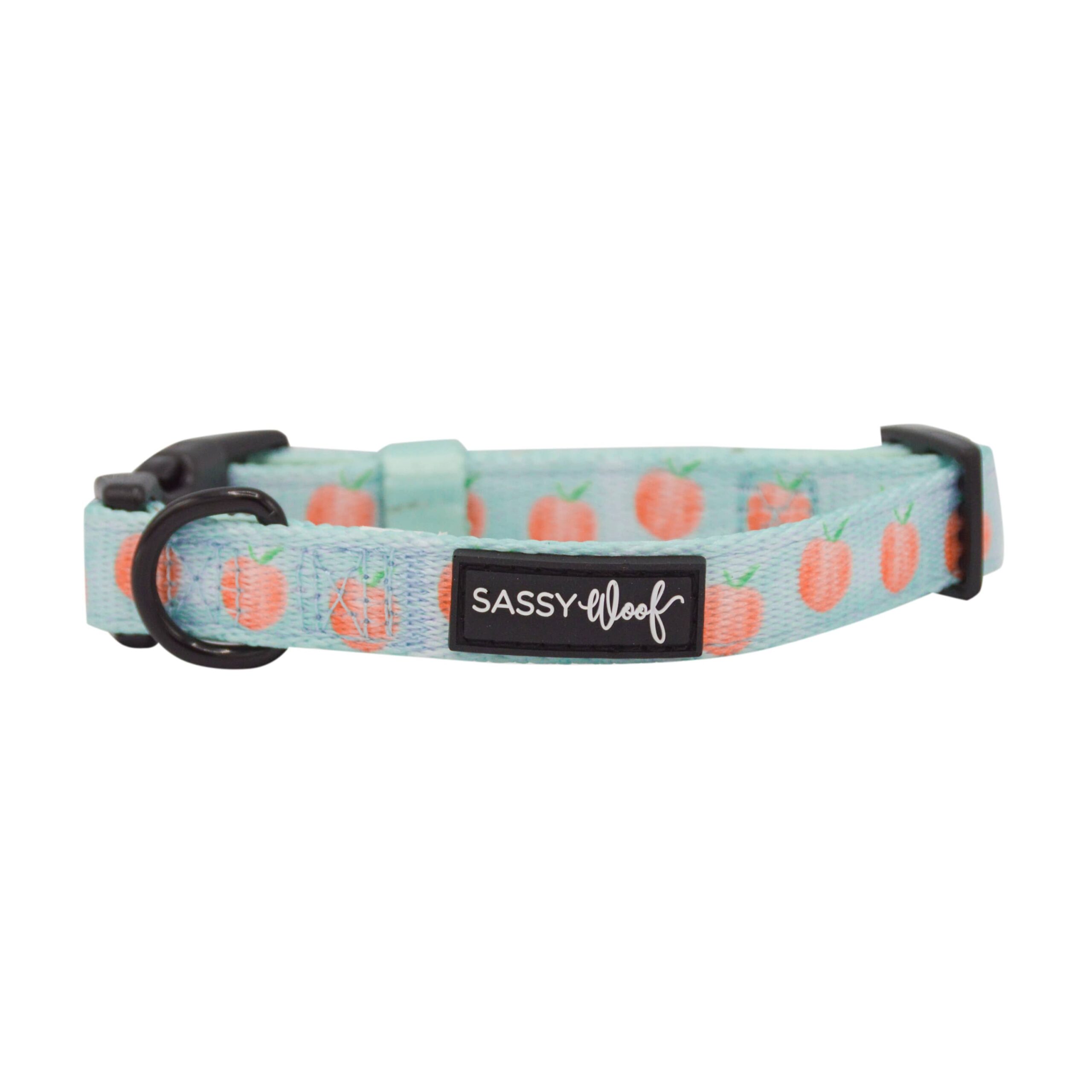 peach dog collar