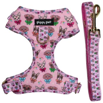 Set Pettorina Regolabile e Guinzaglio Sailor Woof Set Pettorina Regolabile e Guinzaglio Sailor Woof