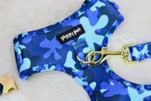 Pettorina ad H Regolabile Blue Camo