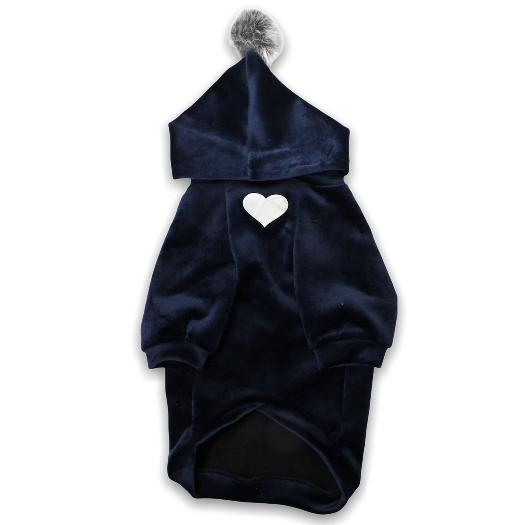 Sudadera para perros de terciopelo azul, suave, calentito y peludo - Piggy  Pet