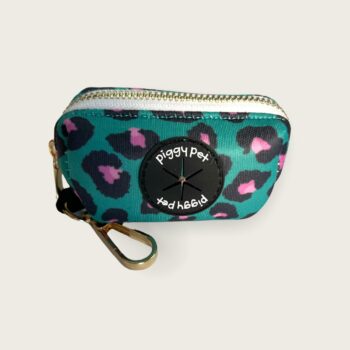 Porta sacchetti Aqua Leopard
