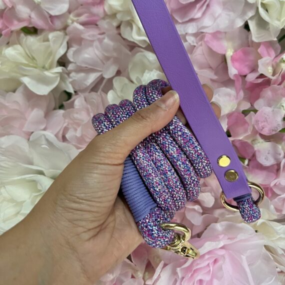 Guinzaglio in corda Violet