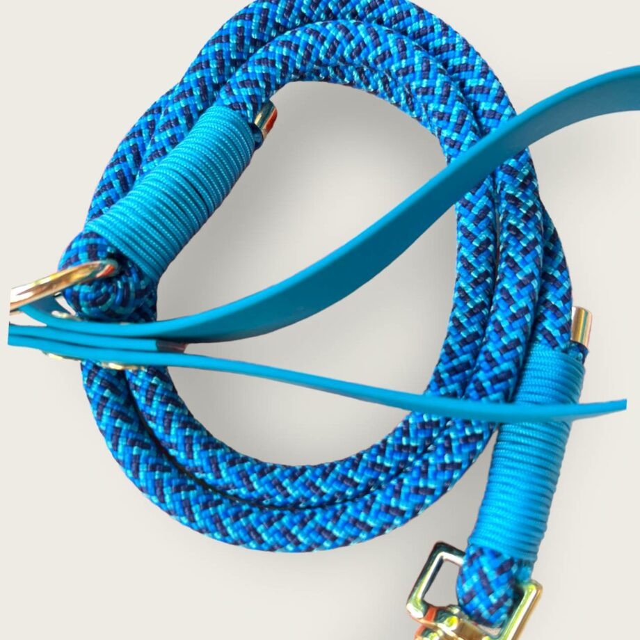 Guinzaglio in corda Blue