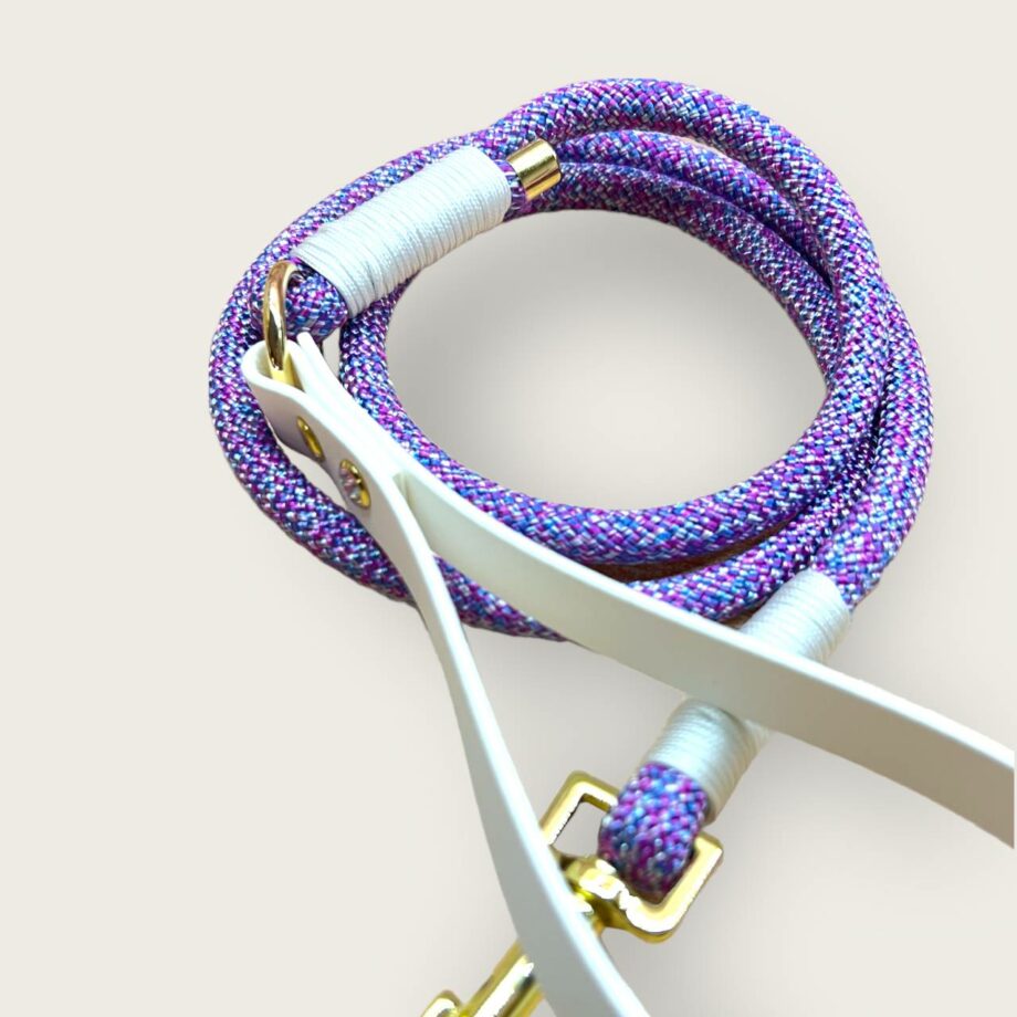 Guinzaglio in corda Violet