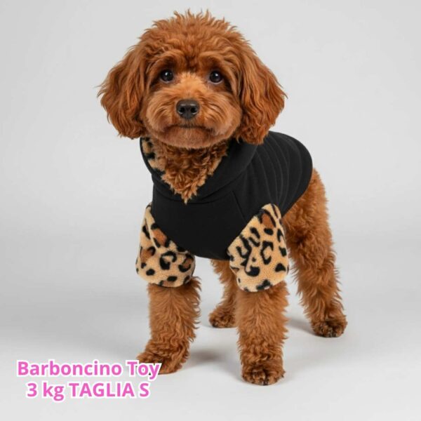FELPA LEOPARD CANE