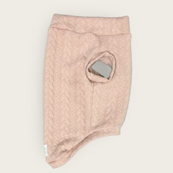 Maglione a Coste Pink
