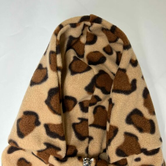 Felpa Pile Wild Leopard