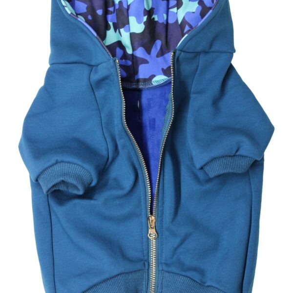 Felpa Blue Camo L