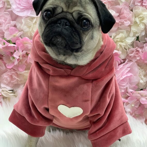 Felpa Oh My Heart Pink