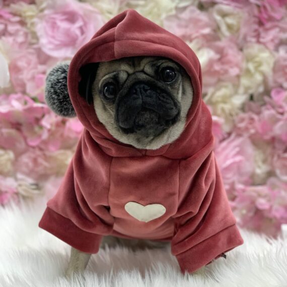 Felpa Oh My Heart Pink