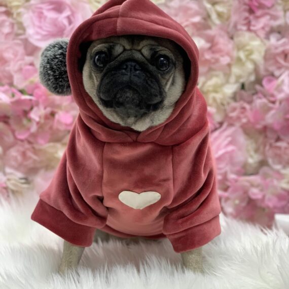Felpa Oh My Heart Pink