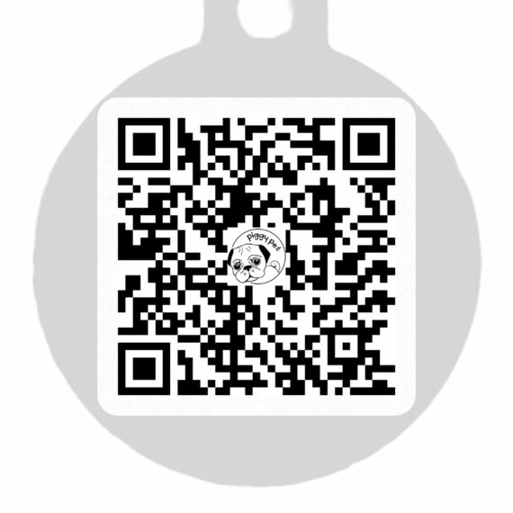 Medaglietta in alluminio QR CODE