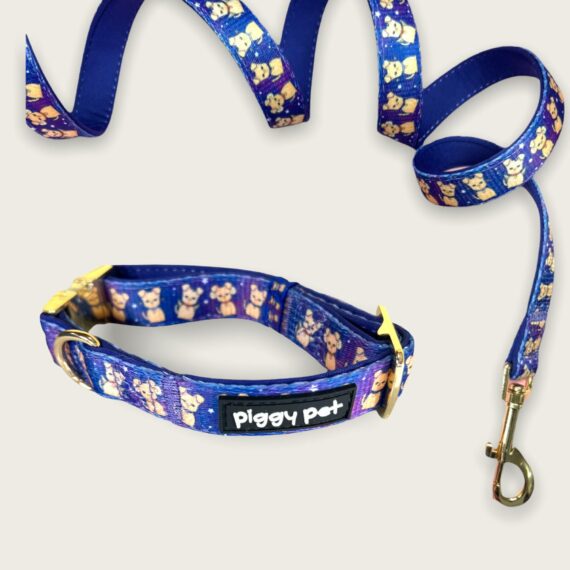 Set Collare e Guinzaglio Stars 'N Pups