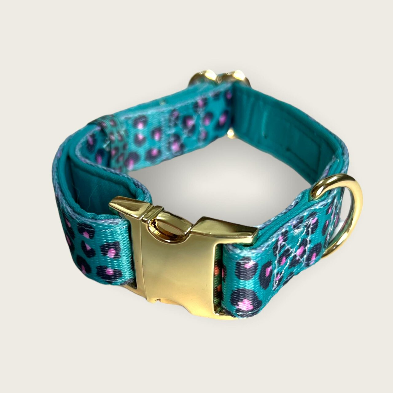 Collare Aqua Leopard