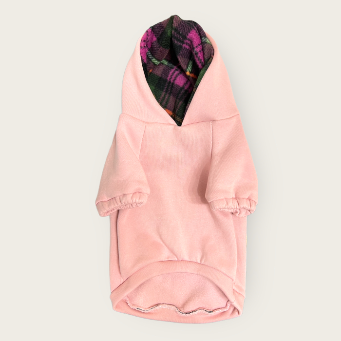 Felpa Tartan Pink