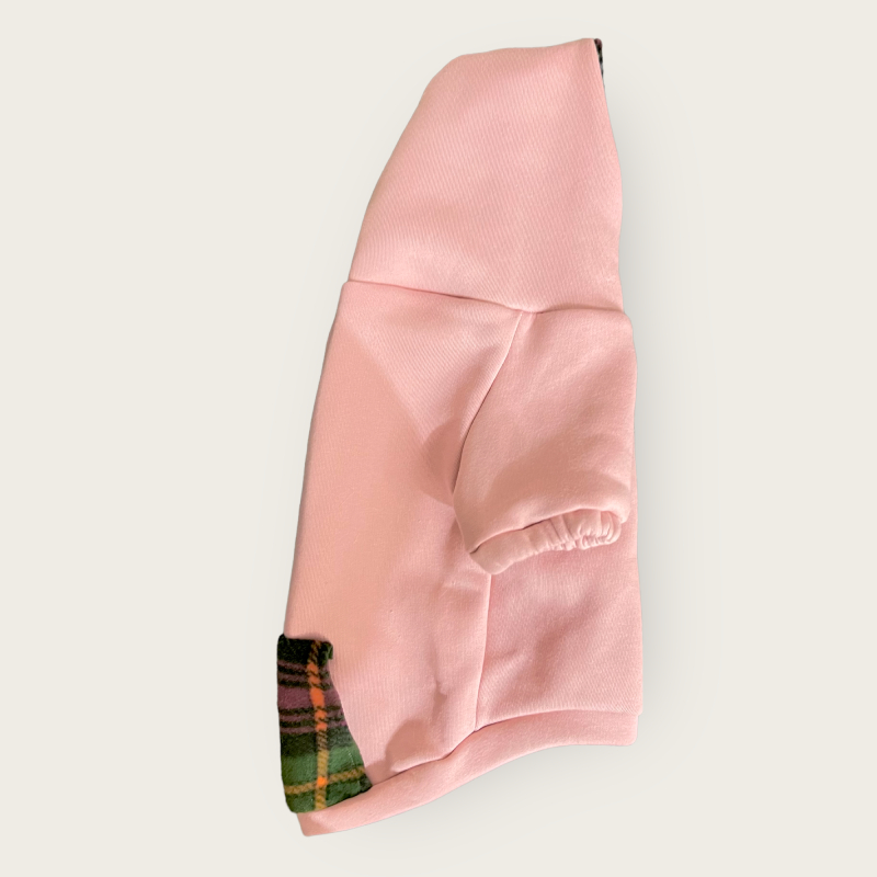 Felpa Tartan Pink