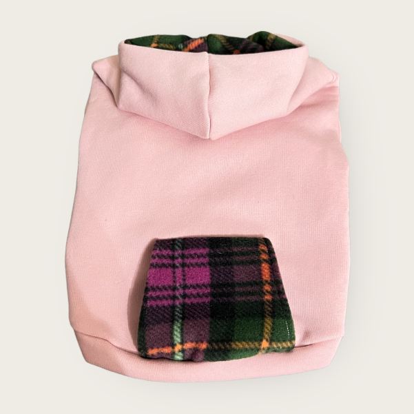 Felpa Tartan Pink