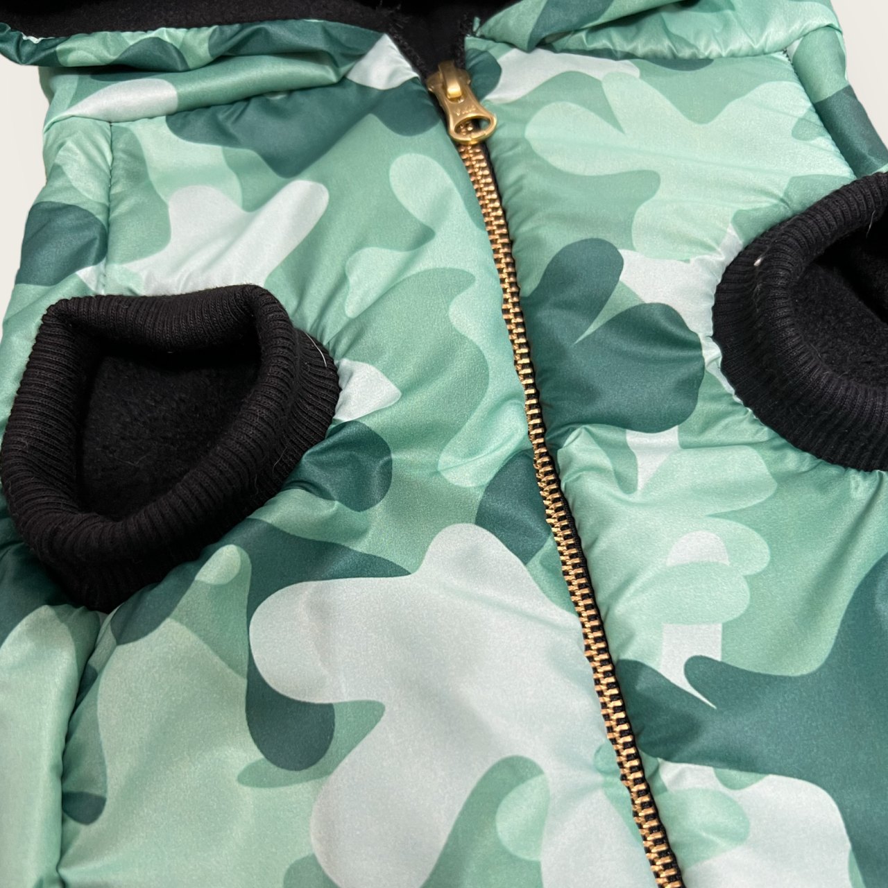 Cappottino Impermeabile Green Camo