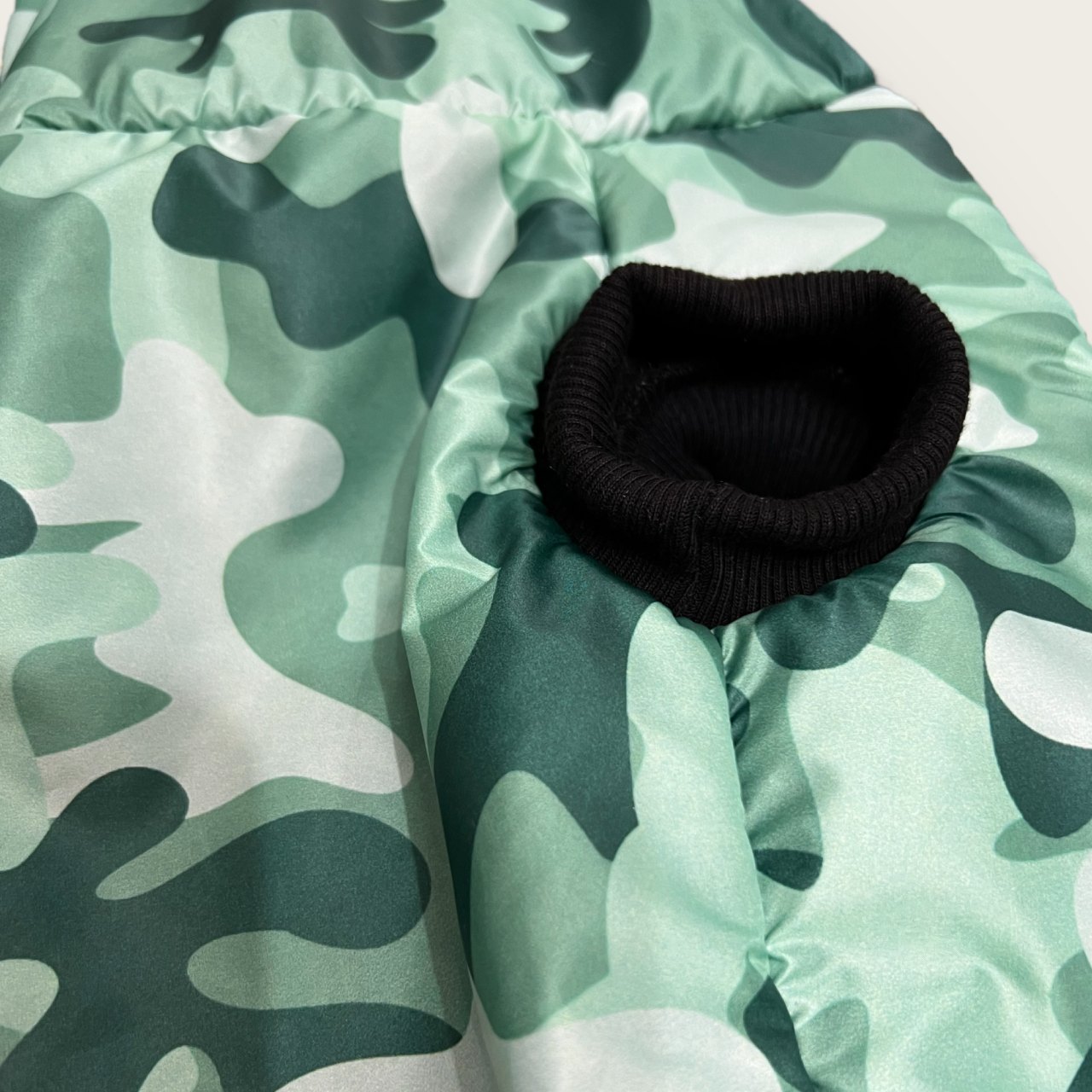 Cappottino Impermeabile Green Camo