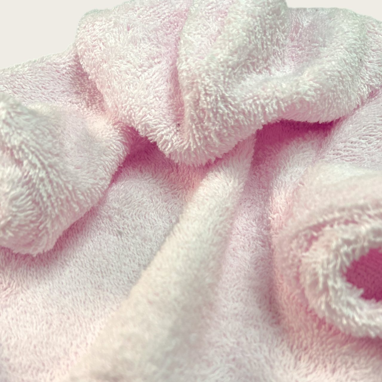 Pink bathrobe