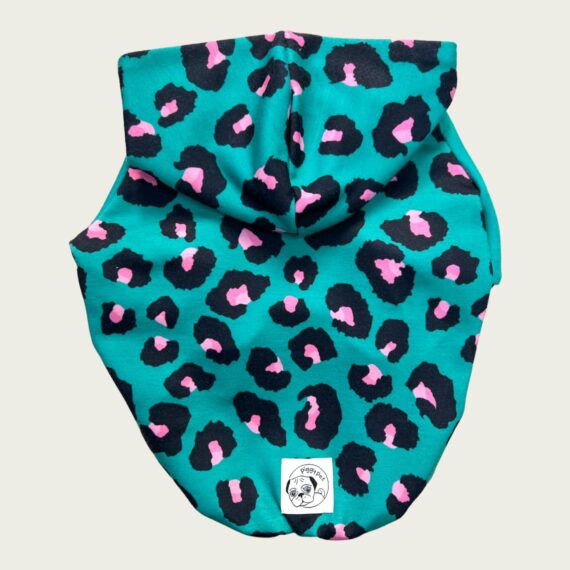 Felpa Aqua Leopard