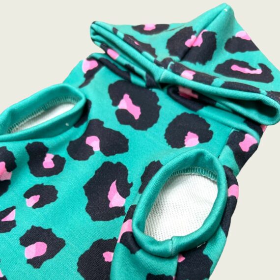 Felpa Aqua Leopard