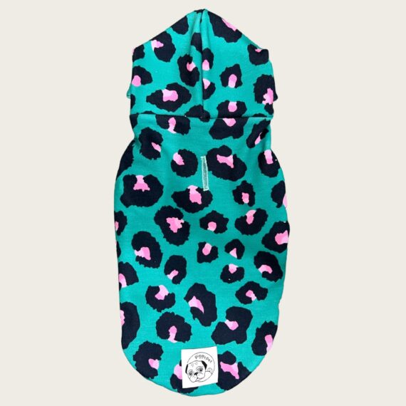Felpa Aqua Leopard
