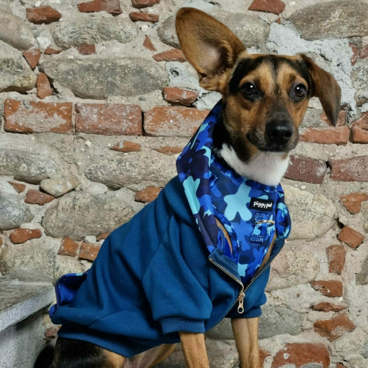 Blue Camo Sweatshirt