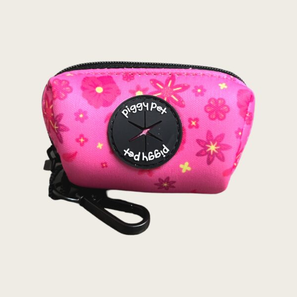 Porta sacchetti Flower Power Pink