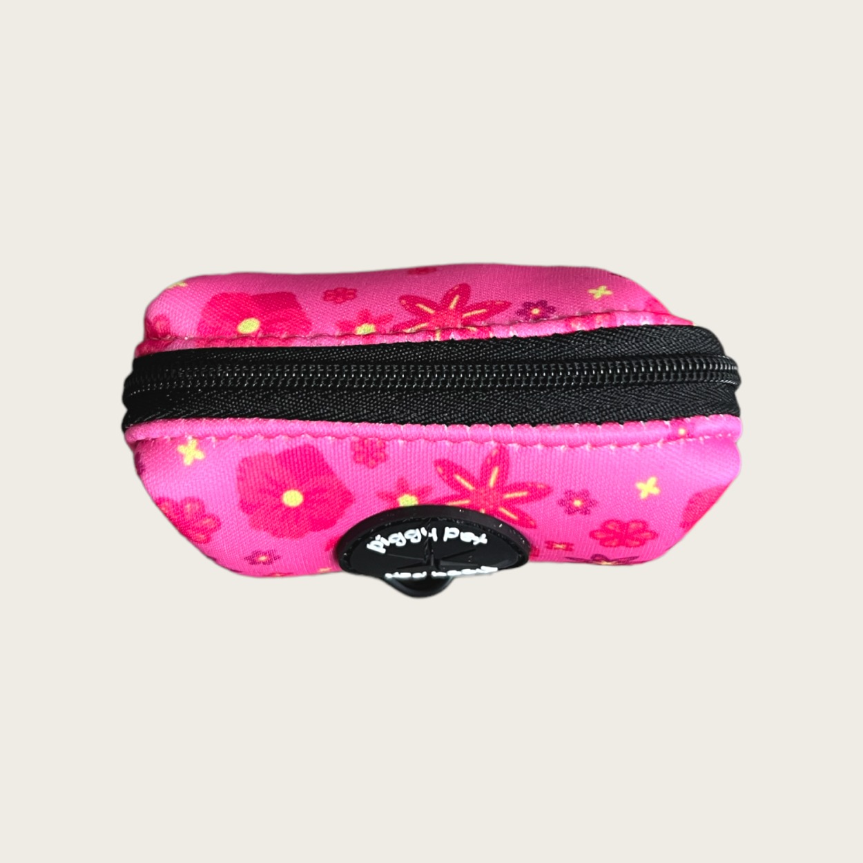 Porta sacchetti Flower Power Pink