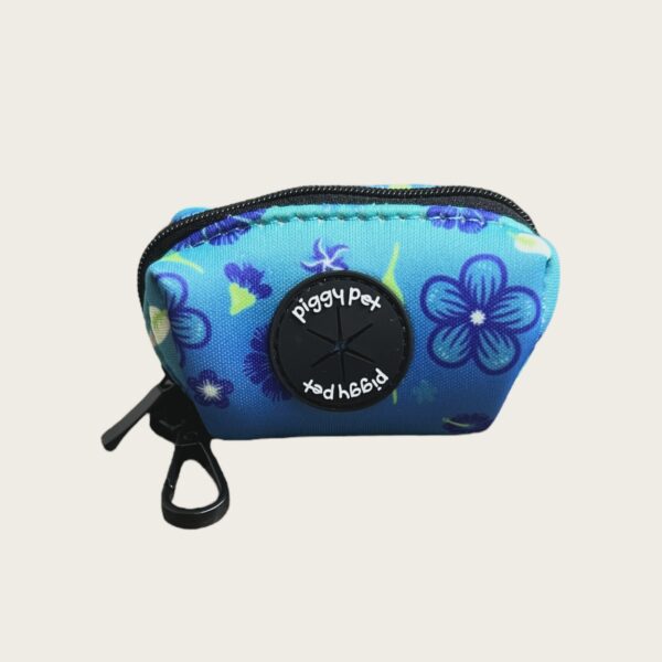 Flower Power Blue Bag Holder