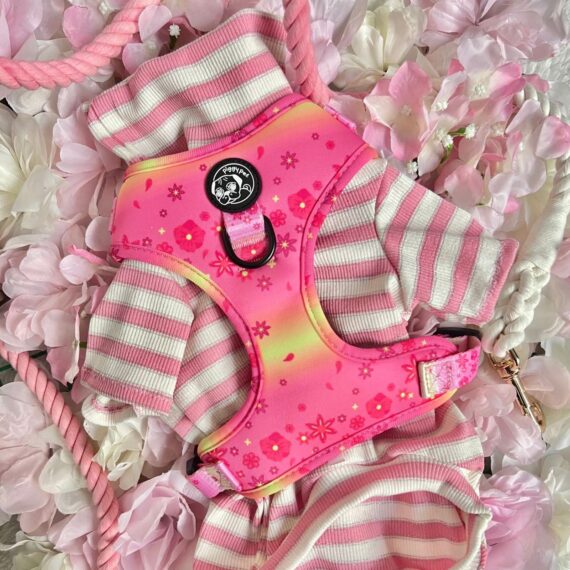 Piggy Pet Outfit - Pink Flower