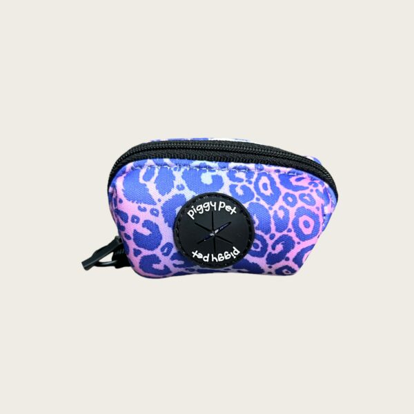 Violet Cheetah Bag Holder