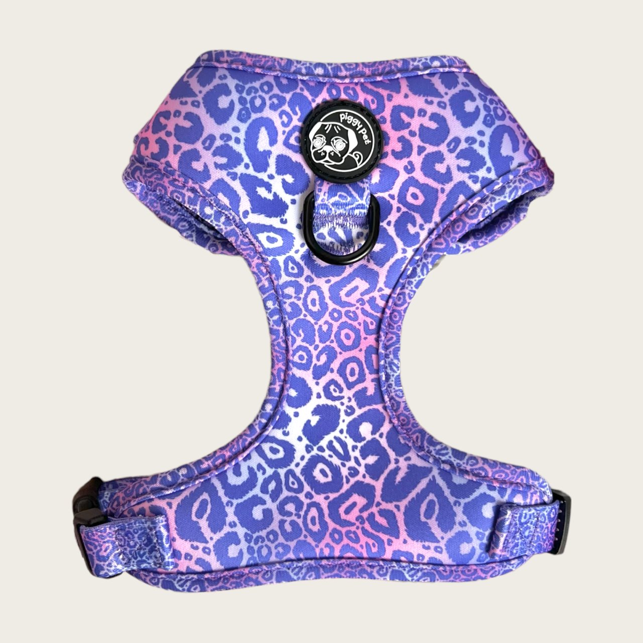 Violet Cheetah Adjustable H-breast Harness