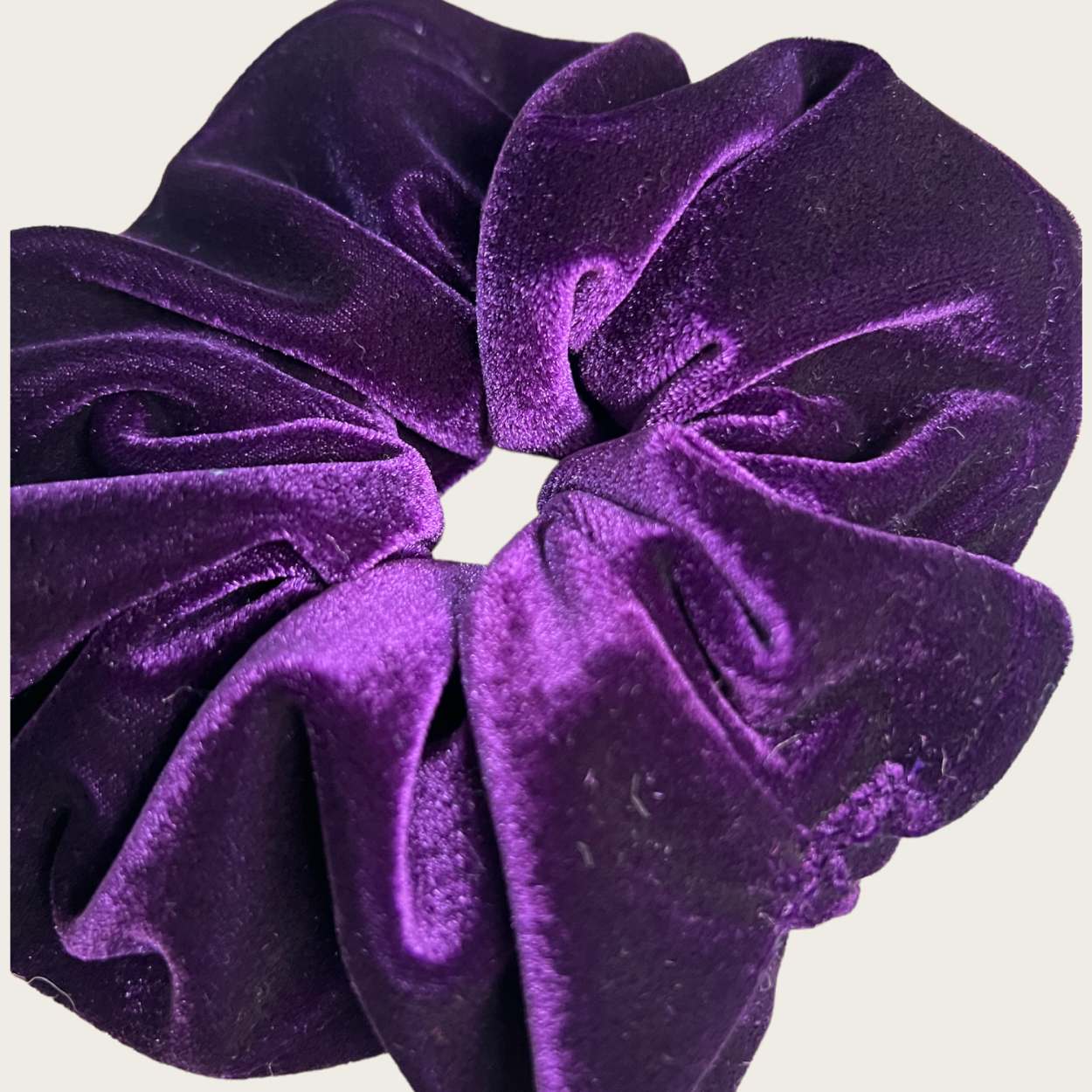 Scrunchie Luxury Velvet - Violet