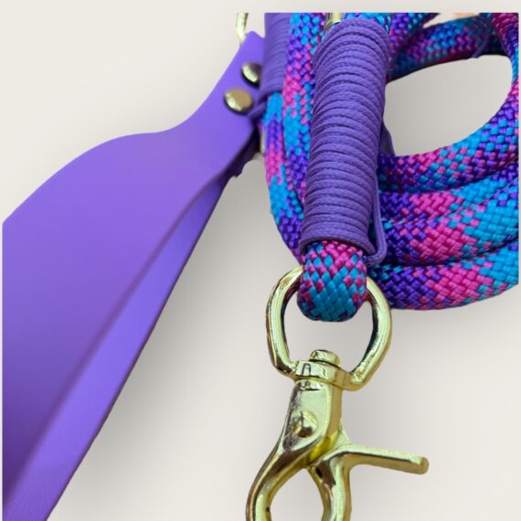 Guinzaglio in corda Fluo - Violet