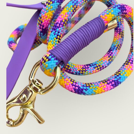 Guinzaglio in corda Rainbow