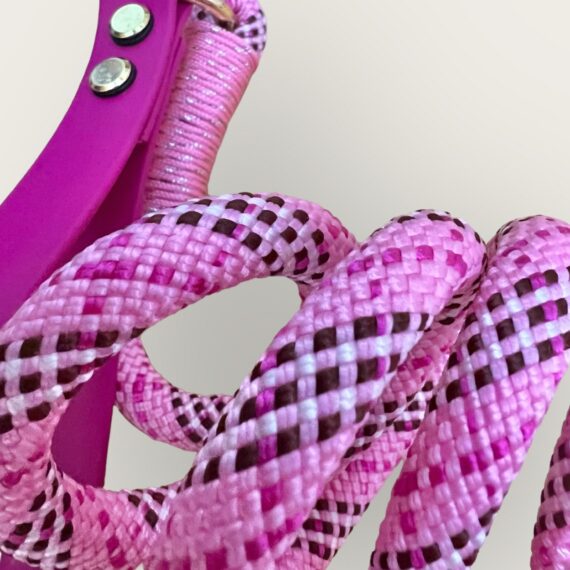 Guinzaglio in corda Diamond Magenta