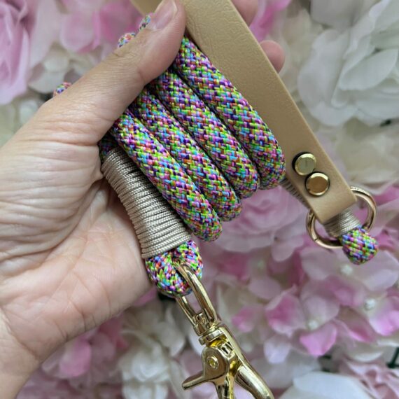 Guinzaglio in corda Flower