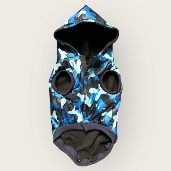 Cappottino Impermeabile Blue Camo