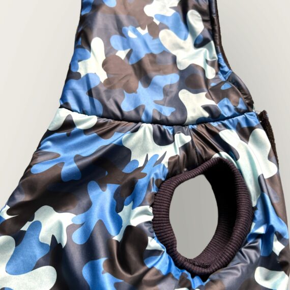 Cappottino Impermeabile Blue Camo