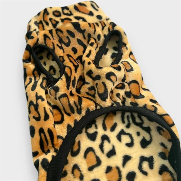 Pile Pelliccia Dolcevita Leopard