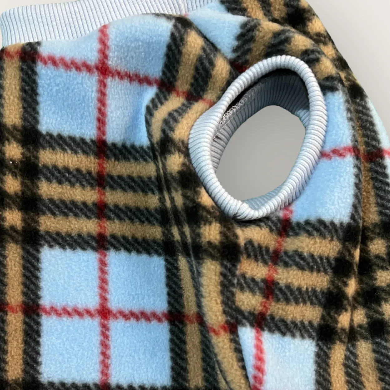 Pigiama/Pile Tartan Blue