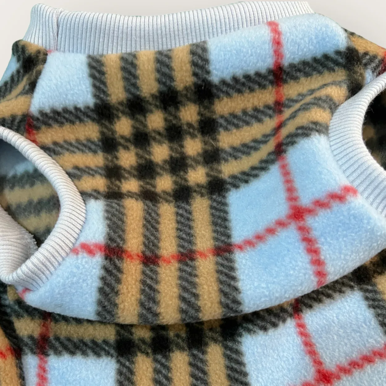 Pigiama/Pile Tartan Blue