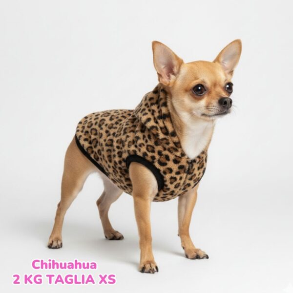 pellicciotto leopardato