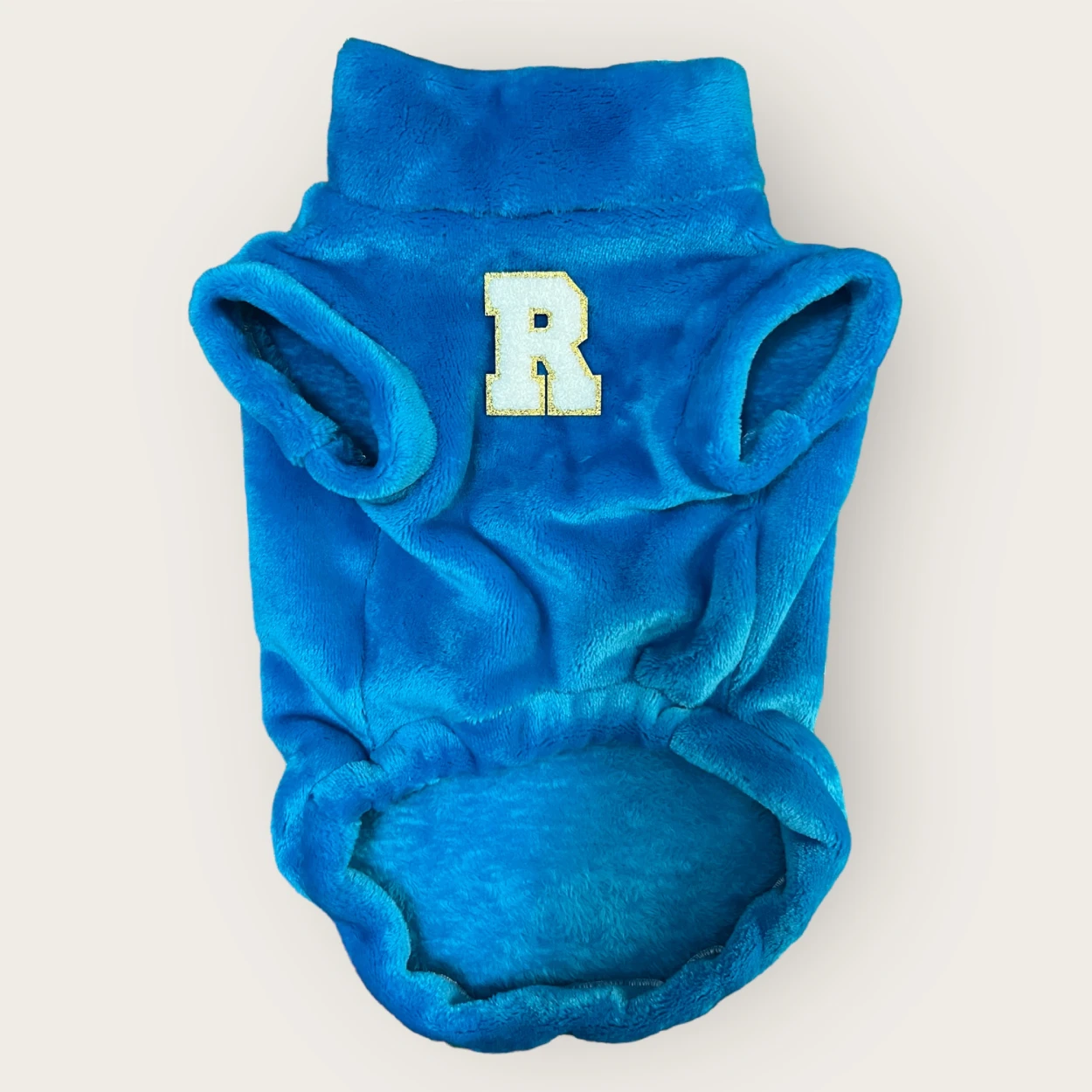 Customizable Light Blue Fleece