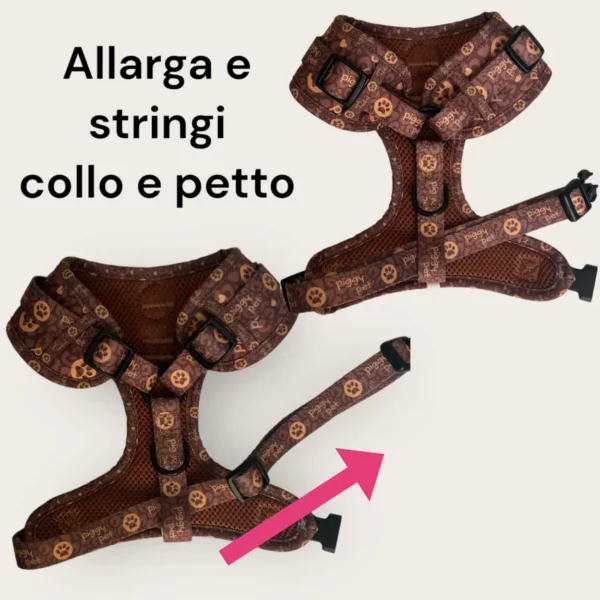 Pettorina ad H Morbida Piggy Elegance Monogram Pettorina ad H Morbida Piggy Elegance Monogram