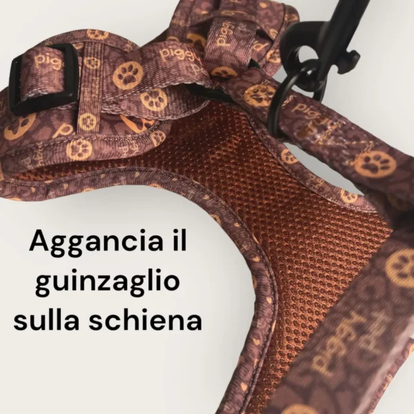 Pettorina ad H Morbida Piggy Elegance Monogram Pettorina ad H Morbida Piggy Elegance Monogram