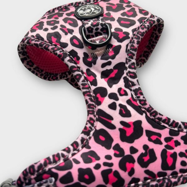 Pettorina ad H Morbida Pink Leopard