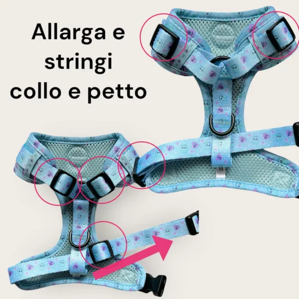 Pettorina ad H Morbida Galactic Monster L Pettorina ad H Morbida Galactic Monster L